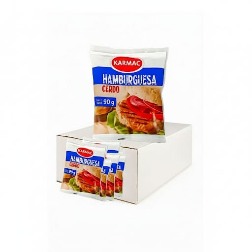 CAJA DE HAMBURGUESA