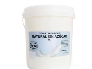 Yogurt natural sin azúcar 4 litros