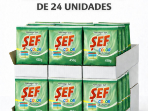 Pacas de detergente de 24 unidades 450 gramos cada paquete