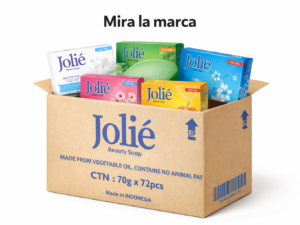 Caja de jabon de baño  de 72 pieza