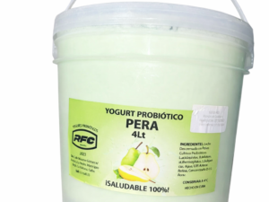 Yogurt de pera 4 litros