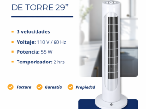 Ventilador de torre de 29 de 3 velocidades