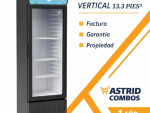 Expositor vertical 13,3 pies cubico