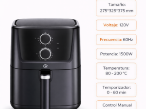 Freidora de aire 5,5 litros tipo B