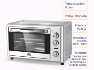 Horno electrico de 32 litros