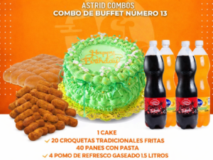 Combo de buffet # 13