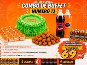Combo de buffet # 13