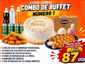 Combo de  buffet # 1