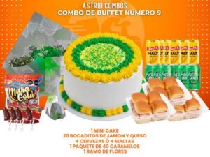 Combo de buffet#9 ideal para orula tambien modificandolo puede utilizarlo para cualquier evento