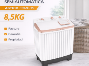 Lavadora semi automatica 8,5 kg