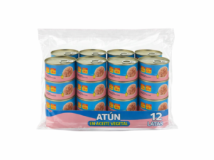 Set de 12 latas de atun de 140 gramos cada uno
