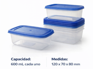 Juegos de posuelos de 6 unidades de 600 ml cada uno