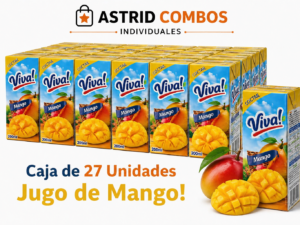Caja de jugo de mago de 27 unidades cada uno de 200 ml