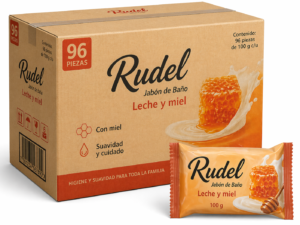 Caja de jabones de baño de 96 pieza