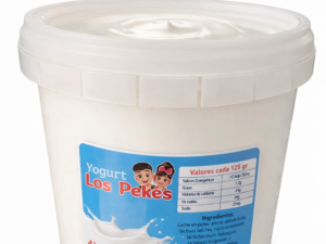 Tanqueta de yogurt natural 4 litros