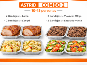 Servicio de comoda cosinada cerdo de 10 a 15 personas