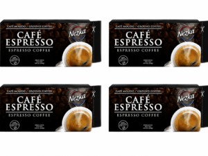 4 paquete de cafe de 250 gramos italiano