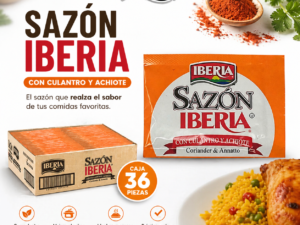 Caja de sazón iberia de 36 sobres