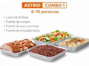 Servicio de comida cosinada cerdo de 6 a 10 personas