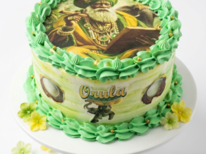 Cake tradicional de imagen comestible merengue o nata para mas de 10 personas