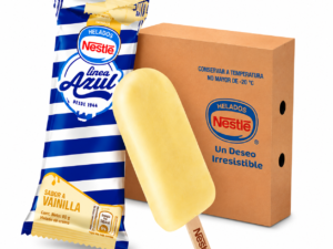 Caja de paletica nestle 33 unidades sabor vainilla