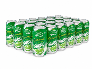 Caja de refresco gaseado de 24 unidades sabor limon