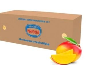 Tina de helado nestle de 4,5 litros mango
